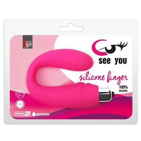 СТИМУЛЯТОР G-ТОЧКИ И КЛИТОРА SEE YOU 7-SPEED SILICONE FINGER. Вид 2.