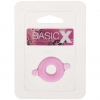 ЭРЕКЦИОННОЕ КОЛЬЦО С УШКАМИ BASICX TPR COCKRING PINK. Вид 2.