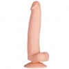 ТЕЛЕСНЫЙ ФАЛЛОИМИТАТОР PURRFECT SILICONE DELUXE DONG 8INCH (20 СМ). Вид 1.