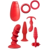 ПОДАРОЧНЫЙ НАБОР ДЛЯ МУЖЧИН MENZSTUFF VIBRATING PLEASURE SET. Вид 1.