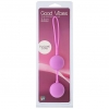 ВАГИНАЛЬНЫЕ ШАРИКИ GOOD VIBES THE PERFECT BALLS PINK. Вид 2.