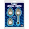 ТРИ ЭРЕКЦИОННЫХ КОЛЬЦА MENZSTUFF EXPANDABLE COCKRING SET. Вид 2.