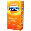 ПРЕЗЕРВАТИВЫ С ТОЧЕЧНОЙ СТРУКТУРОЙ DUREX SENSATION (12 ШТ.). Вид 1.