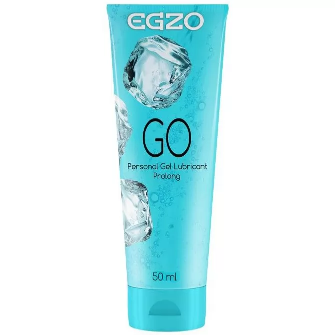 ПРОЛОНГИРУЮЩИЙ ЛУБРИКАНТ НА ВОДНОЙ ОСНОВЕ EGZO GO (50 МЛ). Вид 1.