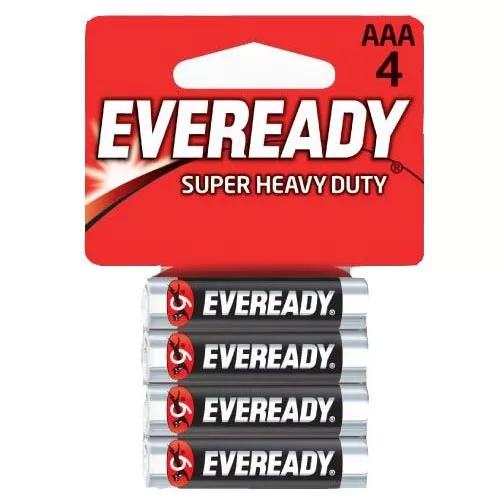 БАТАРЕЙКИ EVEREADY R03 ТИПА AAA (4 ШТ.). Вид 1.