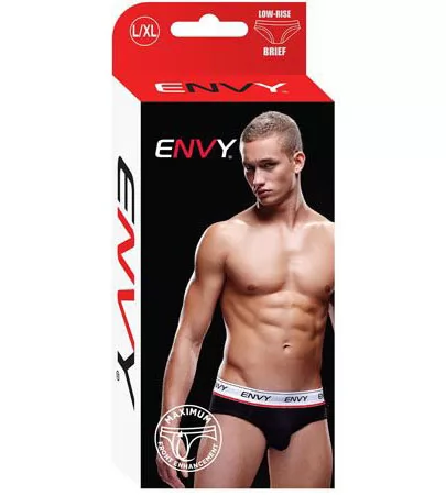 МУЖСКИЕ ТРУСЫ-БРИФЫ С ШИРОКОЙ БОКОВИНОЙ (L-XL). Вид 3.