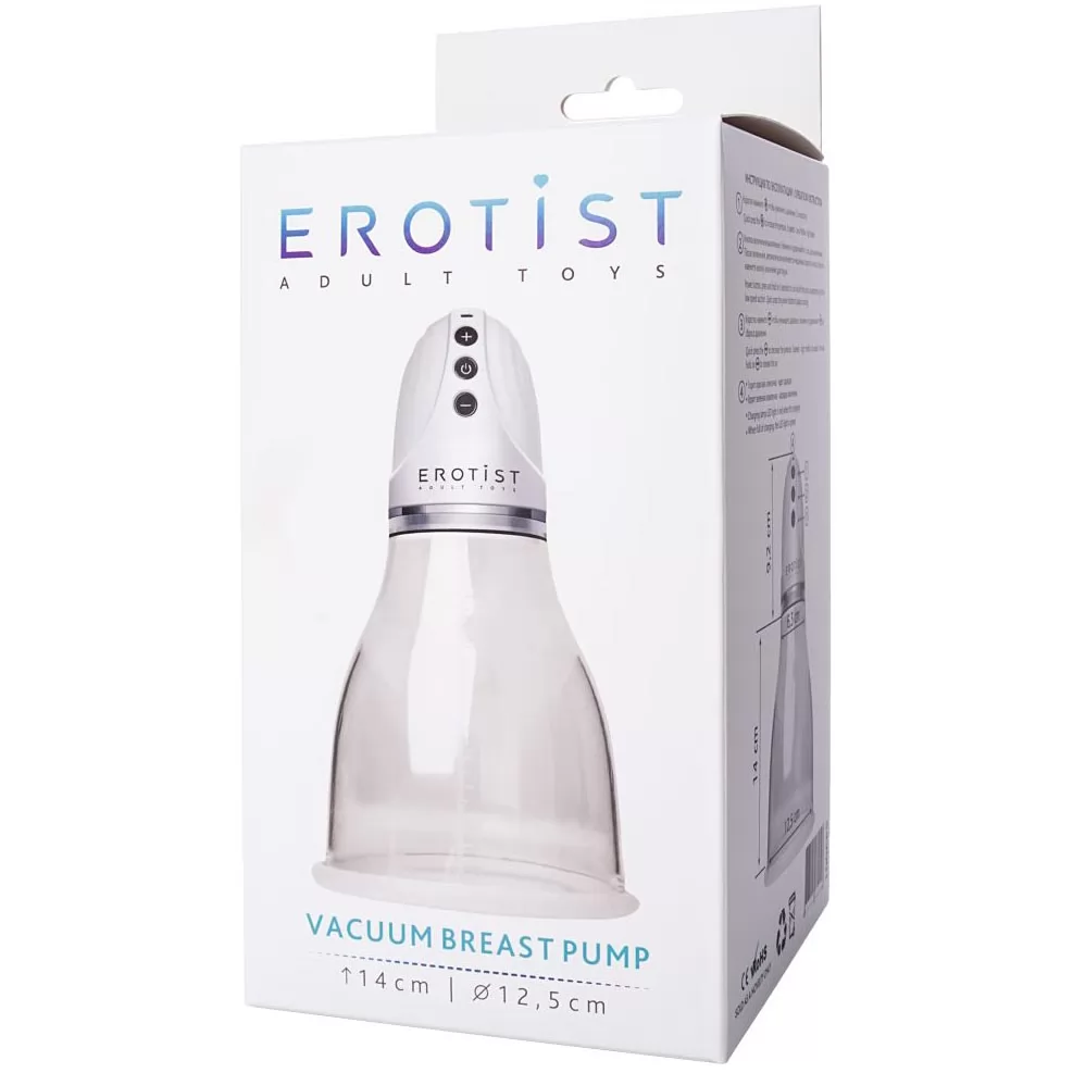 ВАКУУМНАЯ ПОМПА ДЛЯ ГРУДИ EROTIST ADULT TOYS. Вид 3.