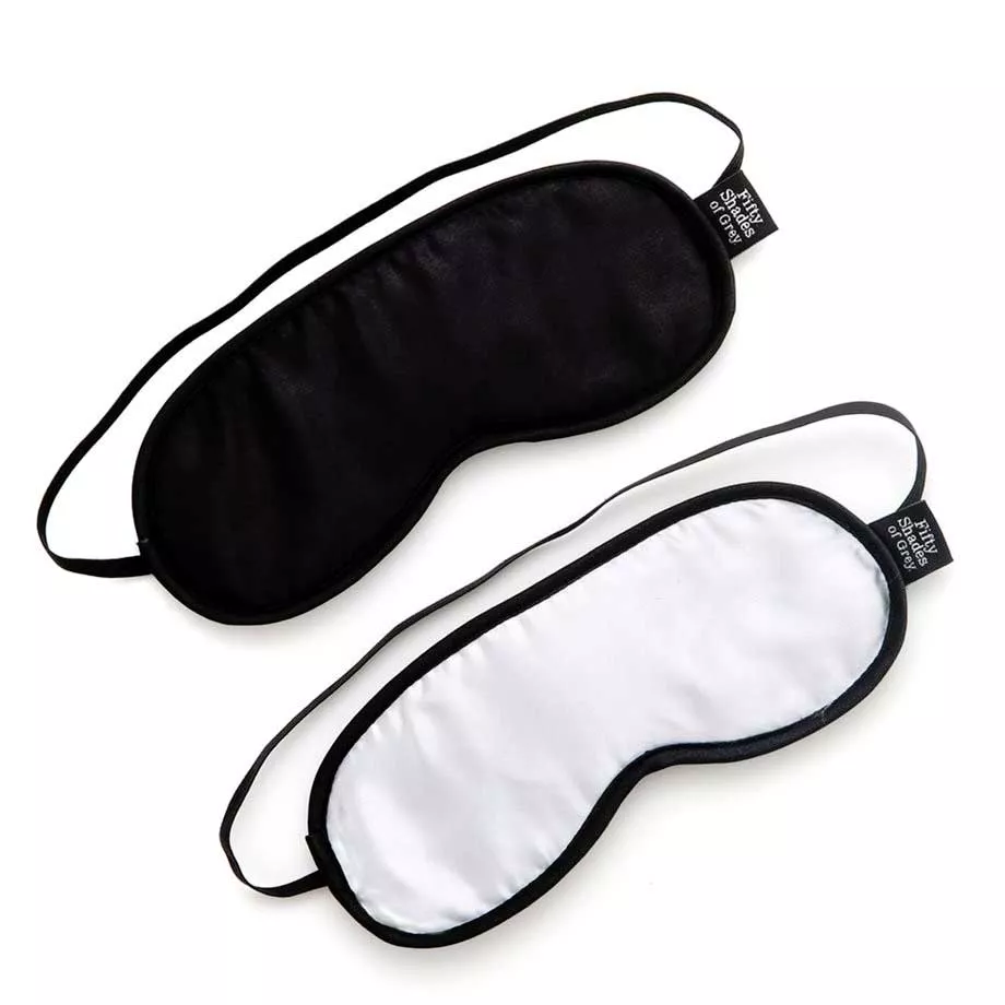 НАБОР ИЗ ДВУХ МАСОК НА ГЛАЗА SOFT BLINDFOLD TWIN PACK. Вид 1.