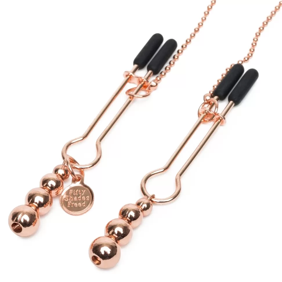 ЗАЖИМЫ ДЛЯ СОСКОВ И КЛИТОРА ALL SENSATION NIPPLE AND CLITORAL CHAIN. Вид 3.