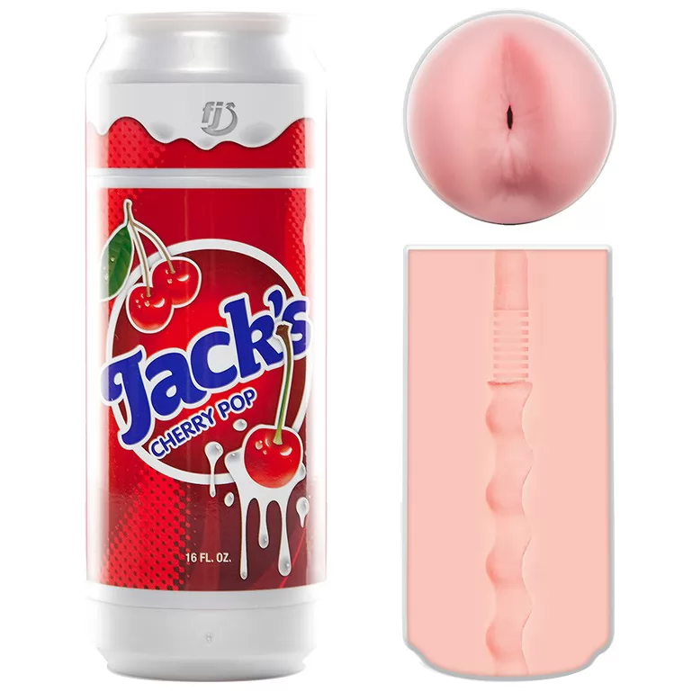 МАСТУРБАТОР-АНУС FLESHLIGHT CHERRY POP В ТУБЕ-БАНКЕ. Вид 1.