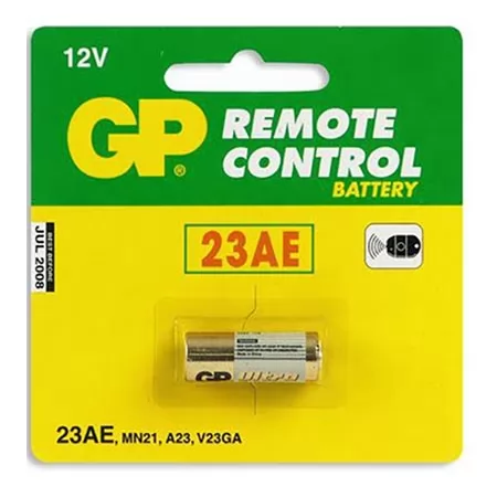 БАТАРЕЙКА 23А В БЛИСТЕРЕ GP23AE-F1 ULTRA (1 ШТ.). Вид 1.