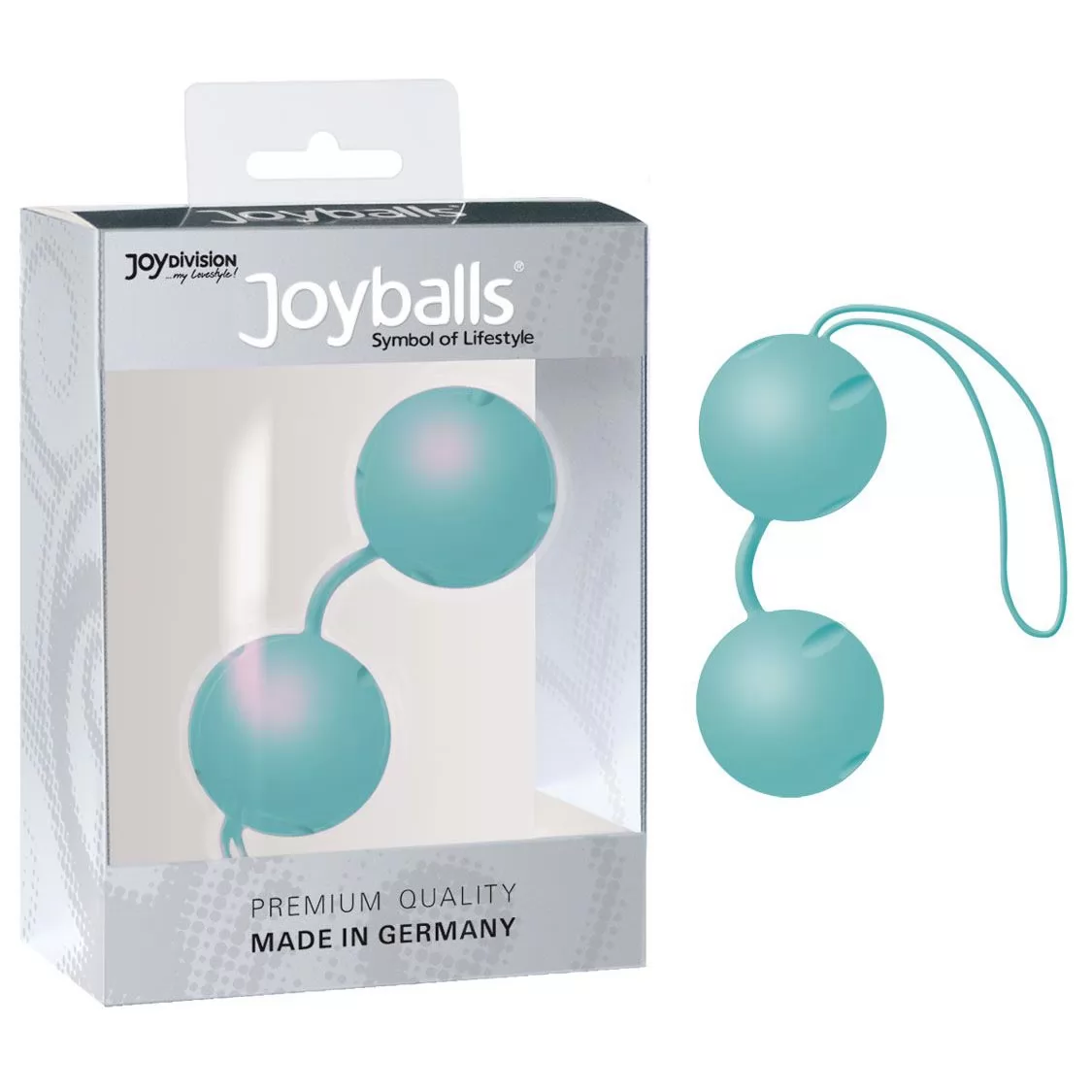 ВАГИНАЛЬНЫЕ ШАРИКИ ЦВЕТА МЯТЫ JOYBALLS. Вид 2.