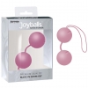 РОЗОВЫЕ ВАГИНАЛЬНЫЕ ШАРИКИ JOYBALLS С ПЕТЕЛЬКОЙ. Вид 2.
