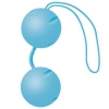 ГОЛУБЫЕ МАТОВЫЕ ВАГИНАЛЬНЫЕ ШАРИКИ JOYBALLS. Вид 1.