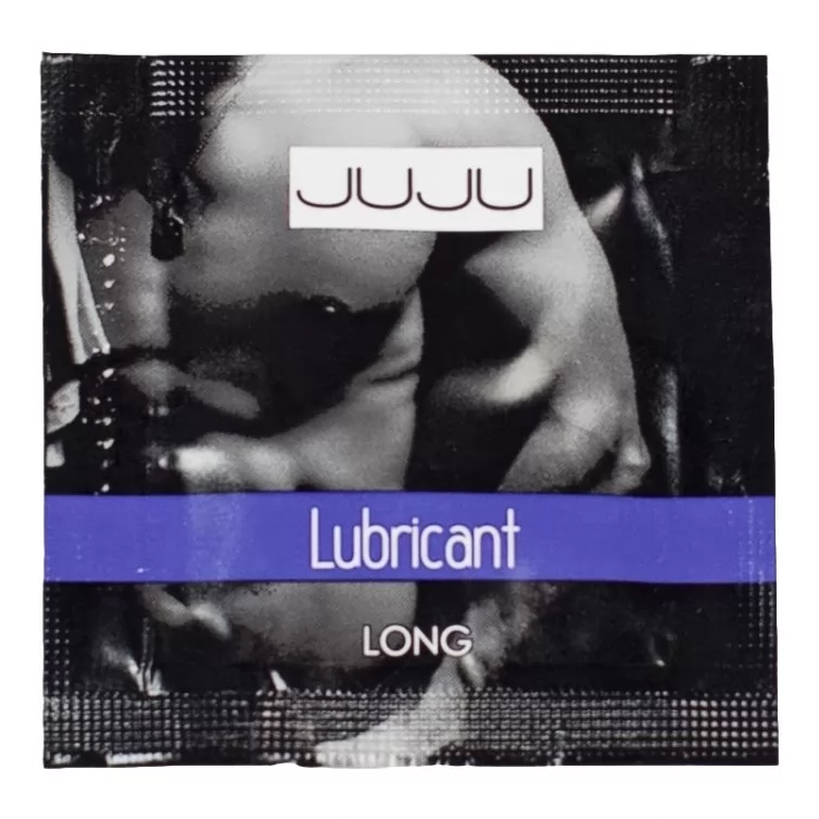 ПРОЛОНГИРУЮЩИЙ ЛУБРИКАНТ JUJU LONG (ПРОБНИК, 3 МЛ). Вид 1.