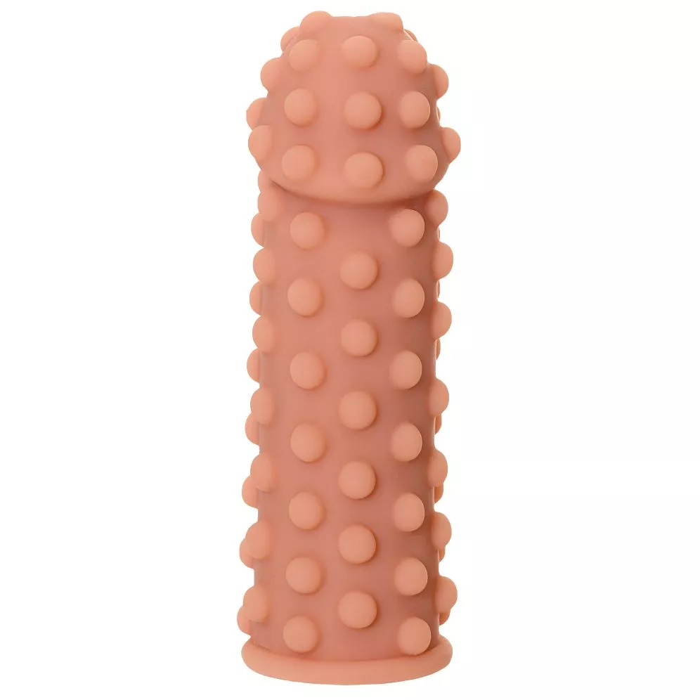 НАСАДКА НА ФАЛЛОС С БУГОРКАМИ ПО ПОВЕРХНОСТИ EXTREME SLEEVE 002 S-SIZE 12,7 СМ. Вид 2.