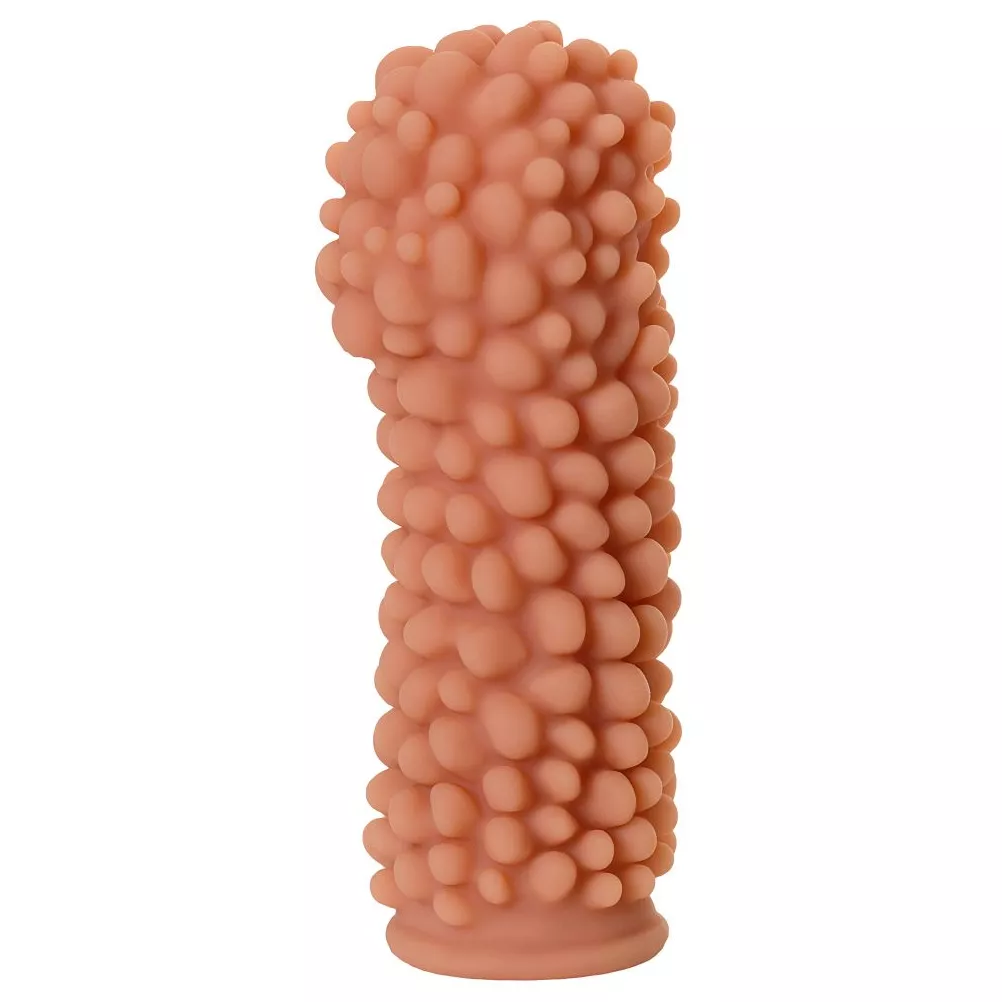 НАСАДКА НА ФАЛЛОС С ПУЗЫРИКАМИ ПО ВСЕЙ ПОВЕРХНОСТИ EXTREME SLEEVE 008 S-SIZE 12,7 СМ. Вид 3.