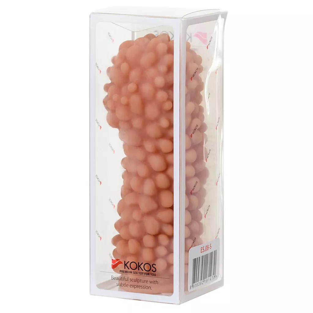 НАСАДКА НА ФАЛЛОС С ПУЗЫРИКАМИ ПО ВСЕЙ ПОВЕРХНОСТИ EXTREME SLEEVE 008 S-SIZE 12,7 СМ. Вид 6.