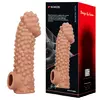 НАСАДКА НА ФАЛЛОС С БУГОРКАМИ COCK SLEEVE 004 SIZE L 17,6 СМ. Вид 1.