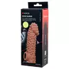 НАСАДКА НА ФАЛЛОС С БУГОРКАМИ COCK SLEEVE 004 SIZE L 17,6 СМ. Вид 8.