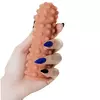 НАСАДКА НА ФАЛЛОС С БУГОРКАМИ ПО ПОВЕРХНОСТИ EXTREME SLEEVE 002 S-SIZE 12,7 СМ. Вид 7.