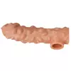 НАСАДКА НА ФАЛЛОС С КРУПНЫМИ БУГОРКАМИ COCK SLEEVE 003 SIZE L 17,6 СМ. Вид 3.