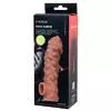 НАСАДКА НА ФАЛЛОС С КРУПНЫМИ БУГОРКАМИ COCK SLEEVE 003 SIZE L 17,6 СМ. Вид 9.