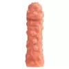 НАСАДКА НА ФАЛЛОС С КРУПНЫМИ БУГОРКАМИ COCK SLEEVE 003 SIZE M 15,6 СМ. Вид 3.