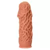 НАСАДКА НА ФАЛЛОС С РЕЛЬЕФНЫМИ СКЛАДОЧКАМИ EXTREME SLEEVE 012 M-SIZE 14,7 СМ. Вид 3.