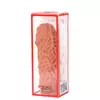 НАСАДКА НА ФАЛЛОС С РЕЛЬЕФНЫМИ СКЛАДОЧКАМИ EXTREME SLEEVE 012 M-SIZE 14,7 СМ. Вид 7.