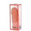 НАСАДКА НА ФАЛЛОС С РЕЛЬЕФНЫМИ СКЛАДОЧКАМИ EXTREME SLEEVE 012 S-SIZE 12,7 СМ. Вид 7.