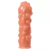 ТЕЛЕСНАЯ НАСАДКА НА ФАЛЛОС С КРУПНЫМИ БУГОРКАМИ EXTREME SLEEVE 011 M-SIZE 14,7 СМ. Вид 2.