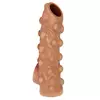 НАСАДКА С БУГОРКАМИ И ОТКРЫТОЙ ГОЛОВКОЙ NUDE SLEEVE L 14 СМ. Вид 2.
