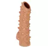 НАСАДКА С ШИПАМИ И ОТКРЫТОЙ ГОЛОВКОЙ NUDE SLEEVE S 10 СМ. Вид 1.