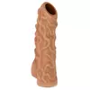 НАСАДКА С ВЕНКАМИ И ОТКРЫТОЙ ГОЛОВКОЙ NUDE SLEEVE S 10 СМ. Вид 1.