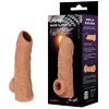 ОТКРЫТАЯ НАСАДКА-РЕАЛИСТИК С ПОДХВАТОМ МОШОНКИ NUDE SLEEVE M 12 СМ. Вид 1.