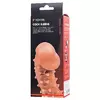 ТЕЛЕСНАЯ ЗАКРЫТАЯ НАСАДКА С ПУПЫРЫШКАМИ COCK SLEEVE 005 SIZE L 17,6 СМ. Вид 10.
