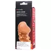 ТЕЛЕСНАЯ ЗАКРЫТАЯ НАСАДКА С ШАРИКАМИ COCK SLEEVE 010 SIZE L - 17,6 СМ.. Вид 8.