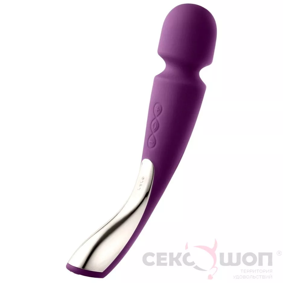 МАССАЖЕР SMART WAND (MEDIUM) PLUM LELO (ФИОЛЕТОВЫЙ). Вид 1.