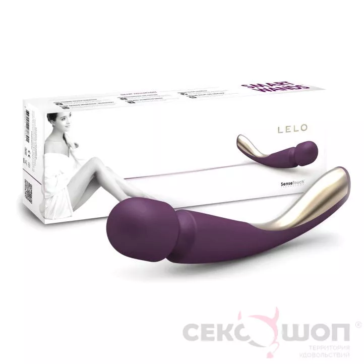 МАССАЖЕР SMART WAND (MEDIUM) PLUM LELO (ФИОЛЕТОВЫЙ). Вид 3.