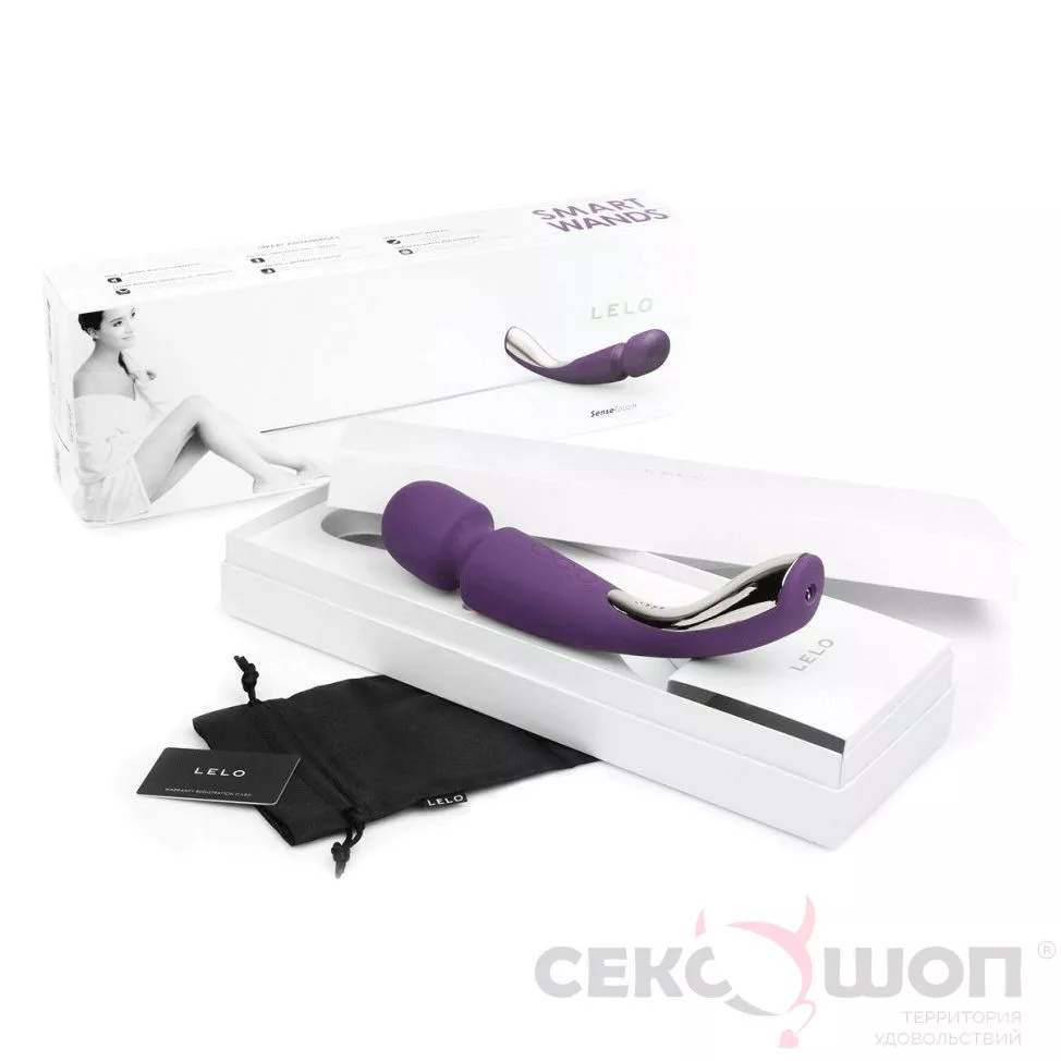 МАССАЖЕР SMART WAND (MEDIUM) PLUM LELO (ФИОЛЕТОВЫЙ). Вид 5.