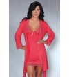 ЖЕНСТВЕННЫЙ НОЧНОЙ КОМПЛЕКТ LUISANNA (L-XL, РОЗОВЫЙ). Вид 1.