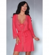 ЖЕНСТВЕННЫЙ НОЧНОЙ КОМПЛЕКТ LUISANNA (L-XL, РОЗОВЫЙ). Вид 2.