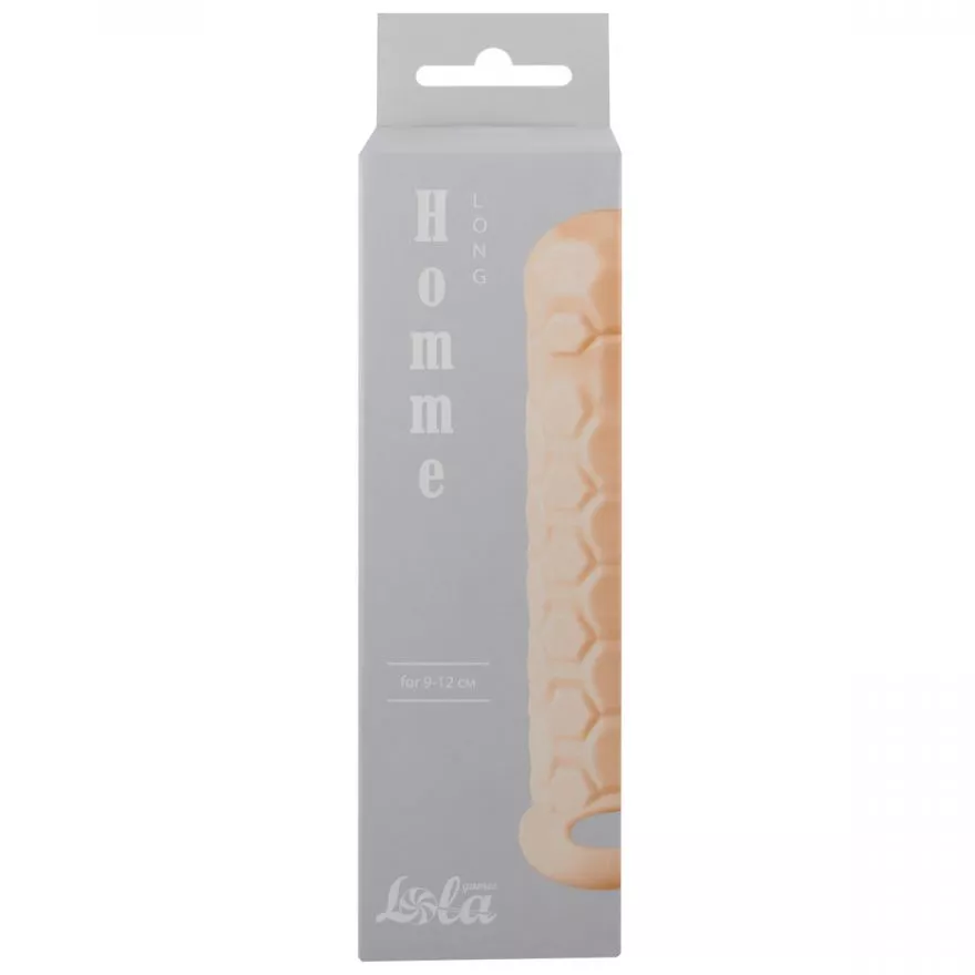 ТЕЛЕСНЫЙ ФАЛЛОУДЛИНИТЕЛЬ HOMME LONG 13,5 СМ (ПЛЮС 3 СМ). Вид 3.