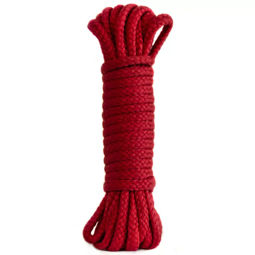 КРАСНАЯ ВЕРЕВКА BONDAGE COLLECTION RED (9 М). Вид 1.