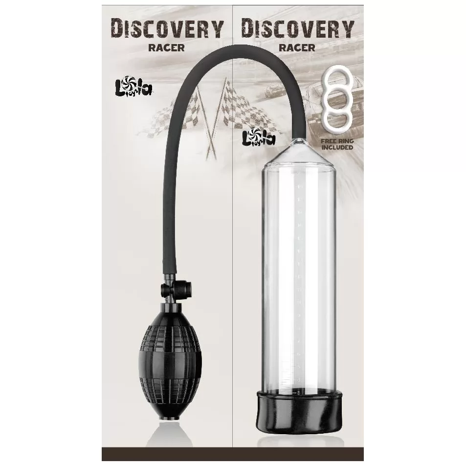 ВАКУУМНАЯ ПОМПА DISCOVERY RACER CLEAR. Вид 3.