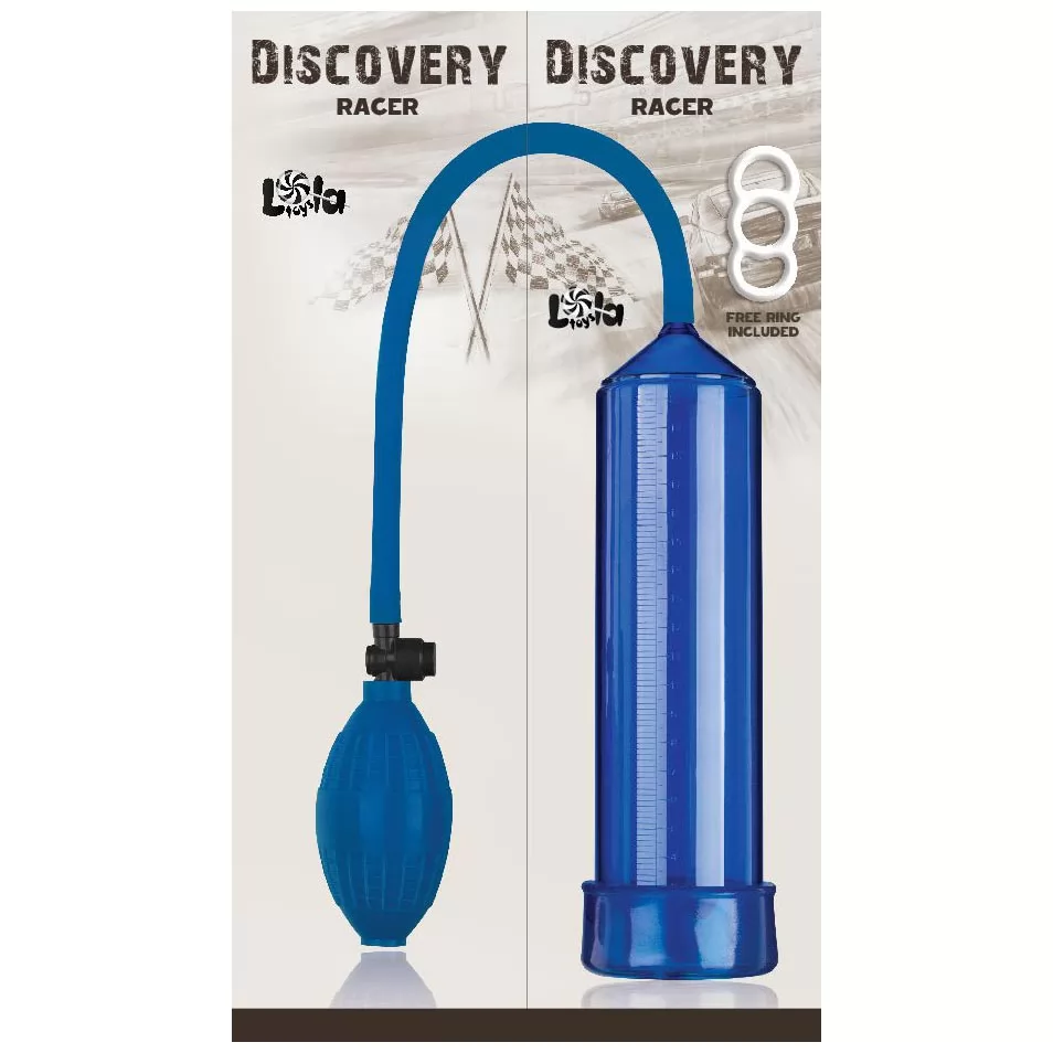 ВАКУУМНАЯ ПОМПА DISCOVERY RACER BLUE. Вид 2.