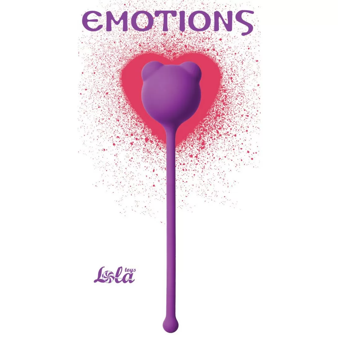 ВАГИНАЛЬНЫЙ ШАРИК EMOTIONS ROXY (ФИОЛЕТОВЫЙ). Вид 1.