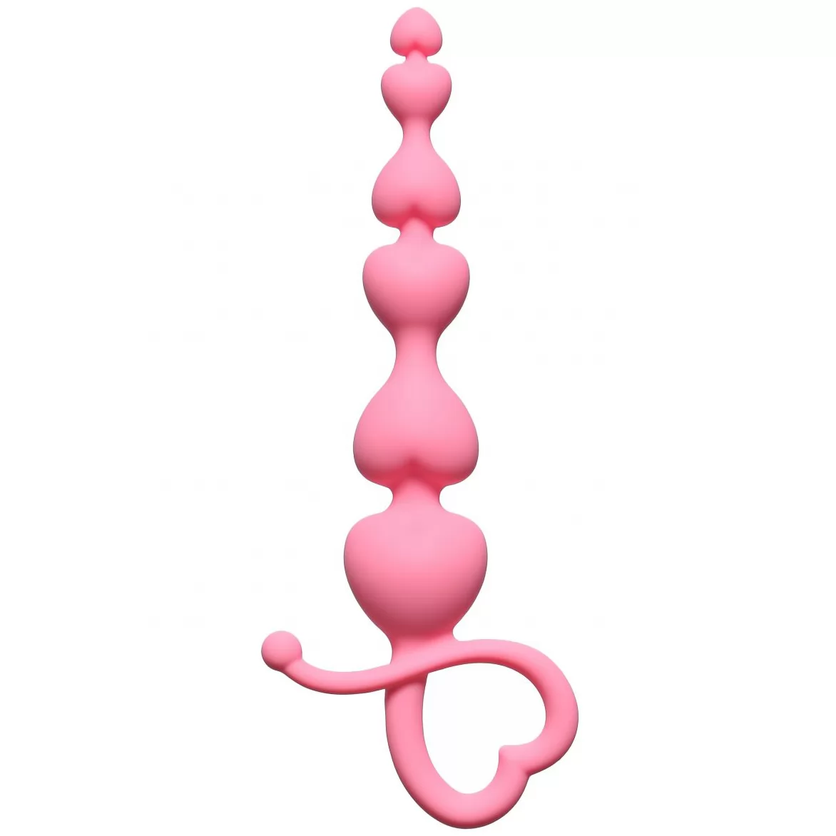 РОЗОВАЯ АНАЛЬНАЯ ЕЛОЧКА BEGGINERS BEADS. Вид 1.