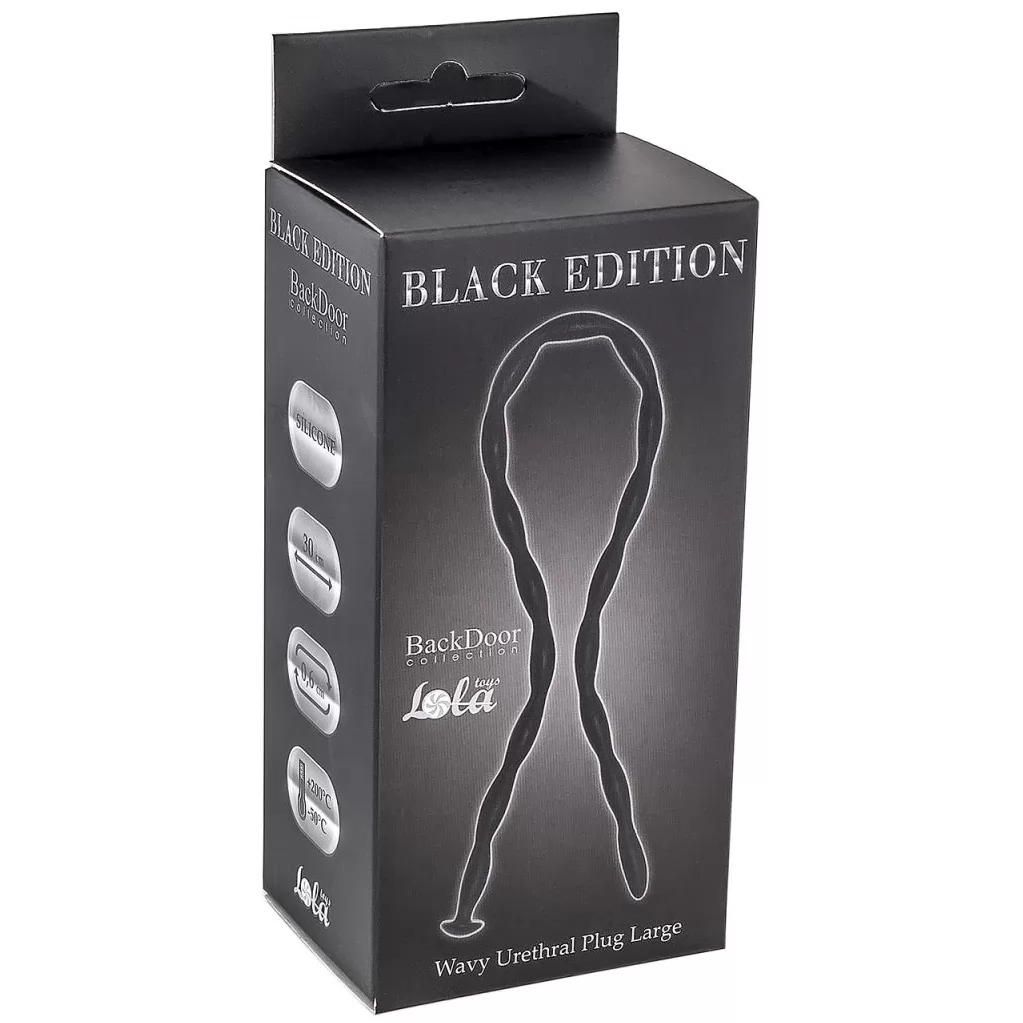 УРЕТРАЛЬНЫЙ МАССАЖЕР WAVY URETHRAL PLUG LARGE (30 СМ). Вид 2.